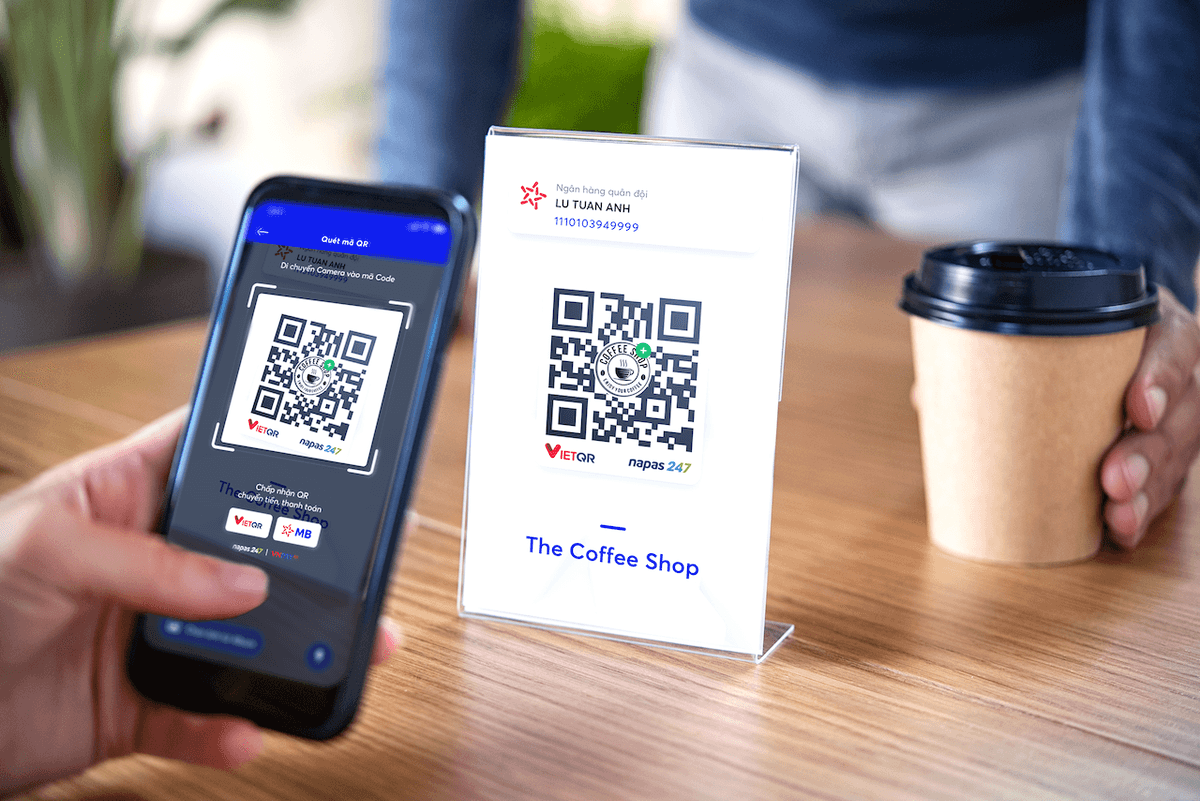 Tạo QR Code chuyển khoản ngân hàn Việt Nam